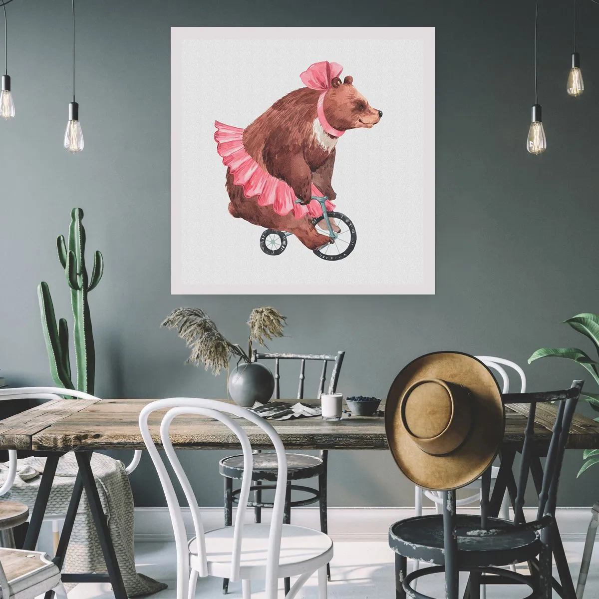 Poster - Evviva il circo! - 60x60 cm