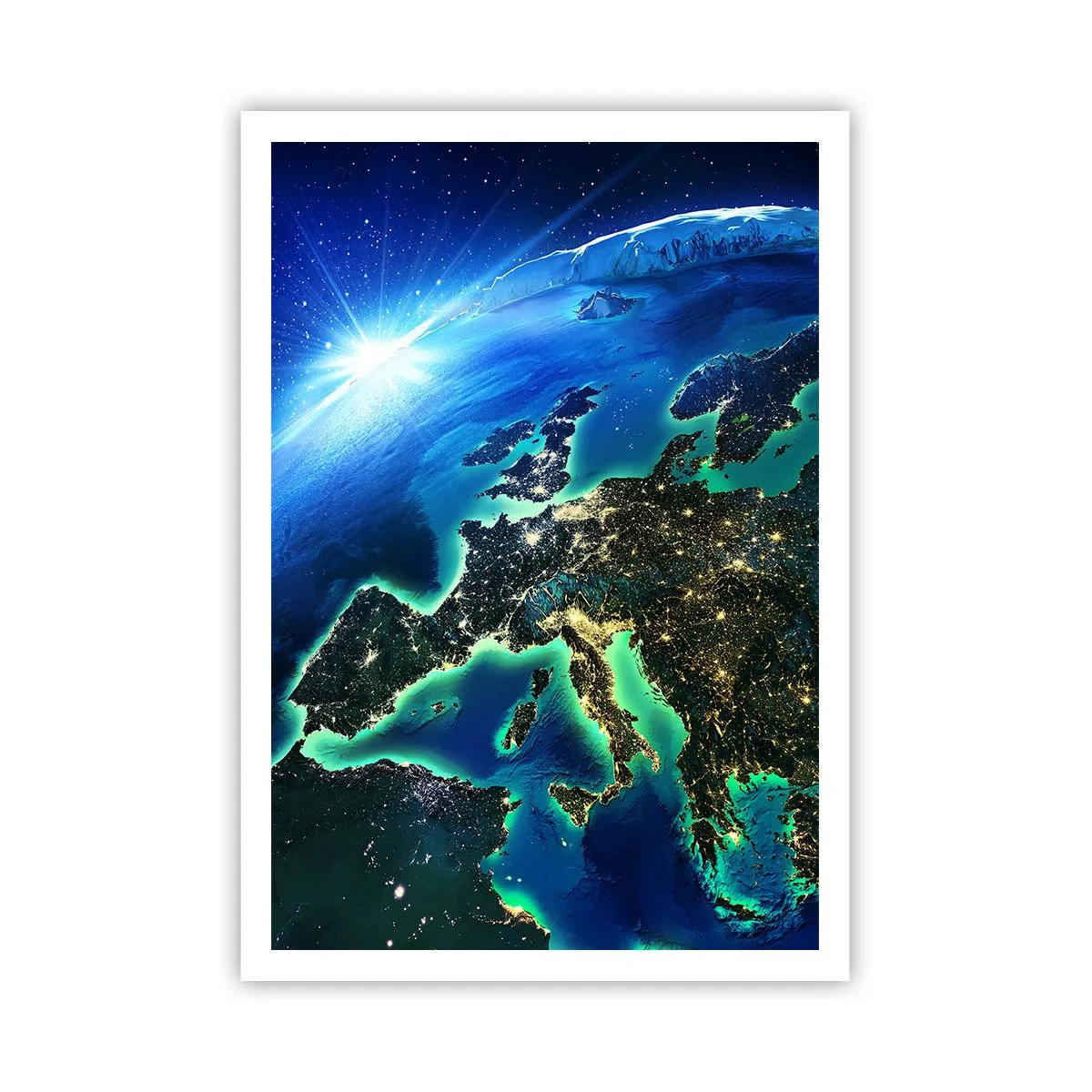 Poster - L'Europa scintillante - 70x100 cm