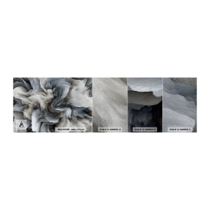 Campione di Fotomurale Premium Sand - Pietra in fiore - 3D, Tridimensionale, Pezzo - 100x30 cm