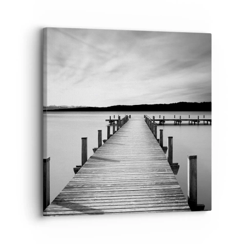 Quadro su tela - Stampe su Tela - Pace sull'acqua - 30x30 cm