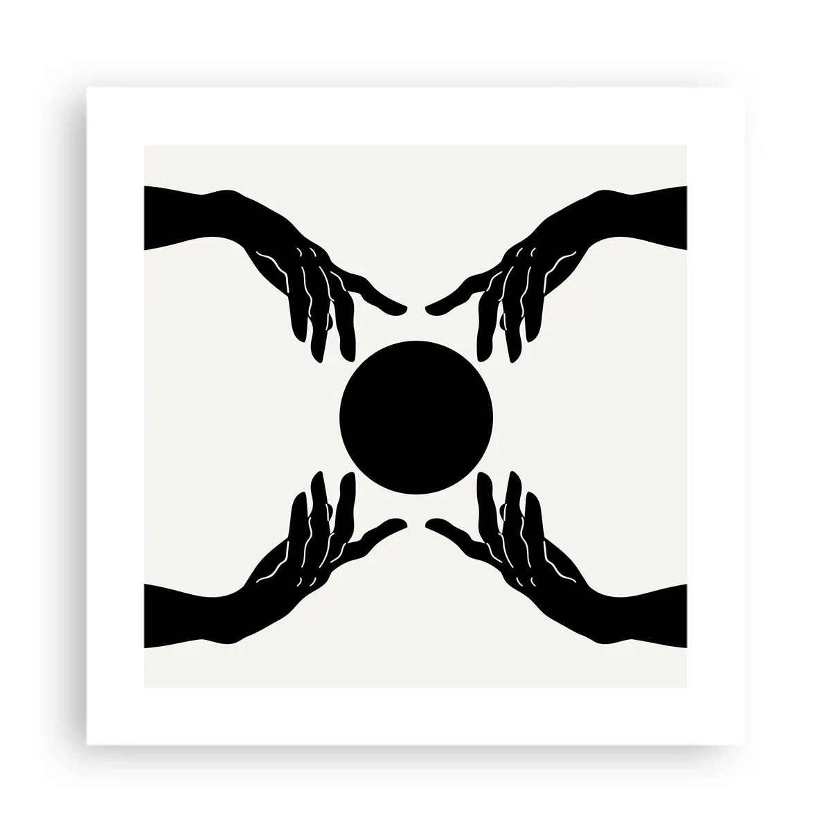Poster - Segno misterioso - 40x40 cm