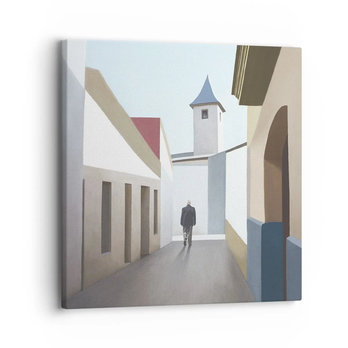 Quadro su tela - Stampe su Tela - Passeggiata assolata - 30x30 cm