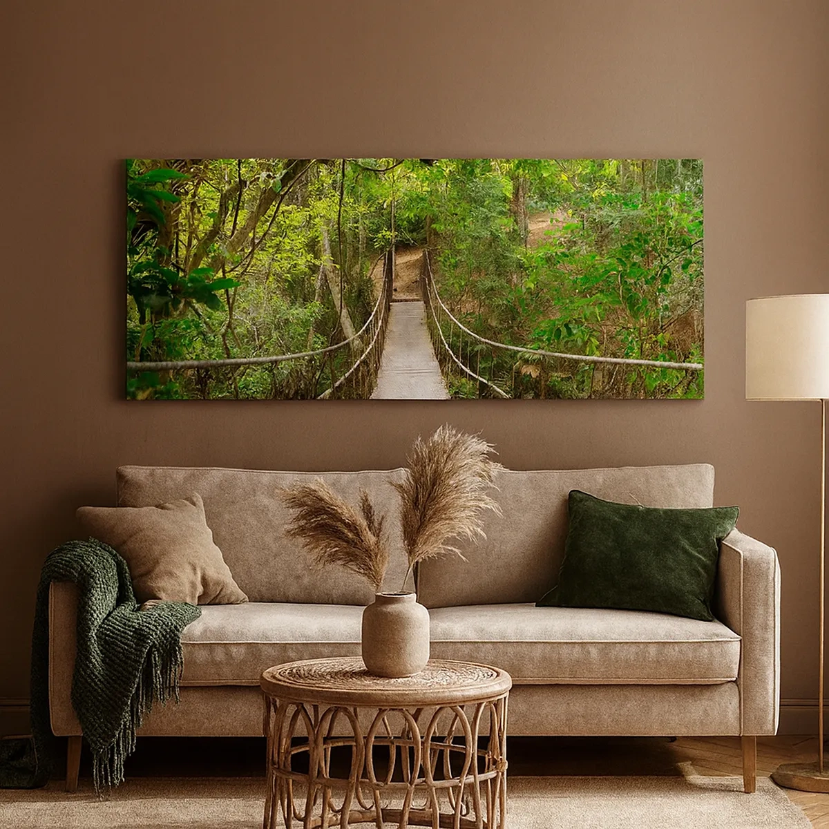 Quadro su tela - Stampe su Tela - Perché nel giardino crescono i rampicanti - 30x30 cm