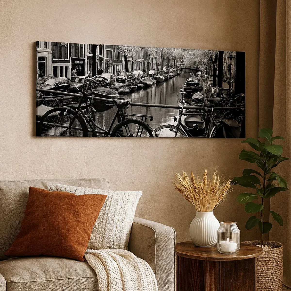 Quadro su tela - Stampe su Tela - Vista molto olandese - 100x40 cm