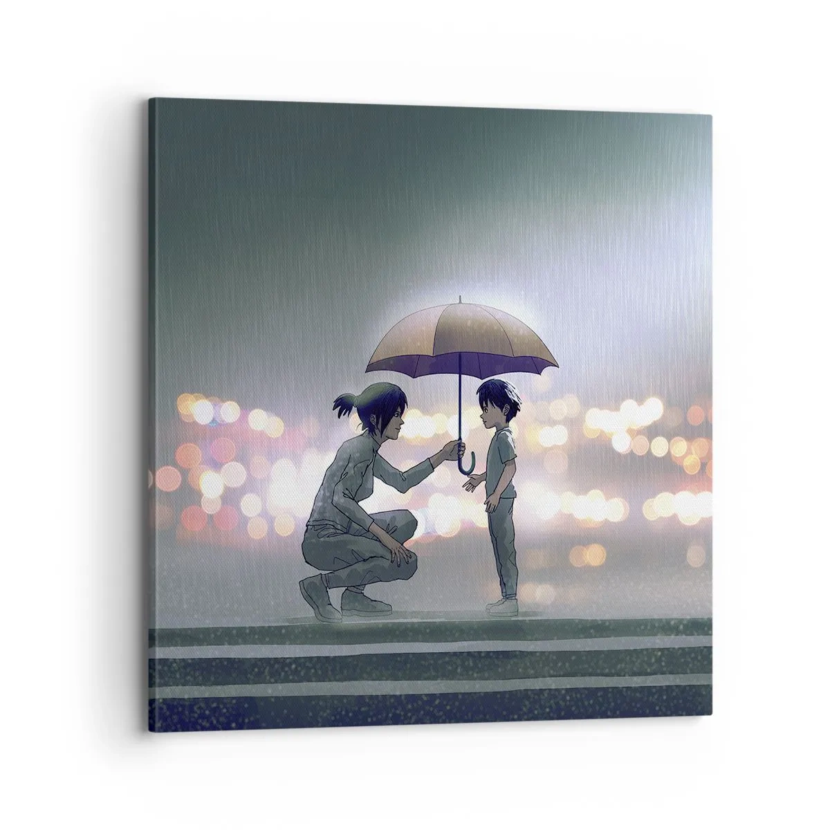 Quadro su tela - Stampe su Tela - E già tutto va bene - 70x70 cm