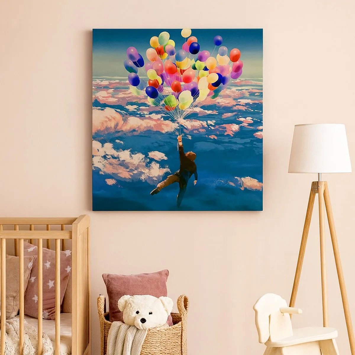 Quadro su tela - Stampe su Tela - Il sogno dell'infanzia realizzato - 30x30 cm