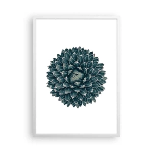 Poster in cornice bianca - La stella del deserto - 50x70 cm