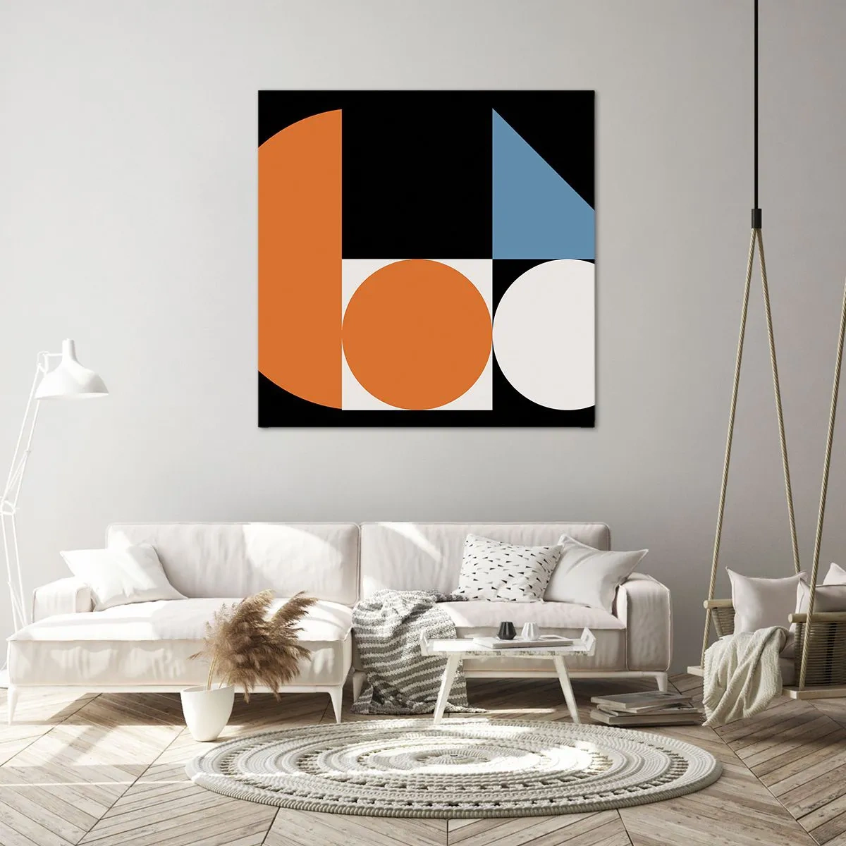 Quadro su tela - Stampe su Tela - Composizione di figure - 30x30 cm