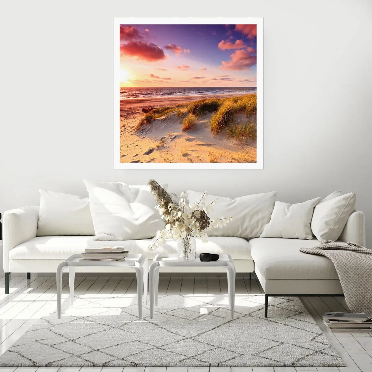 Poster - L'aria già profuma di estate - 40x40 cm