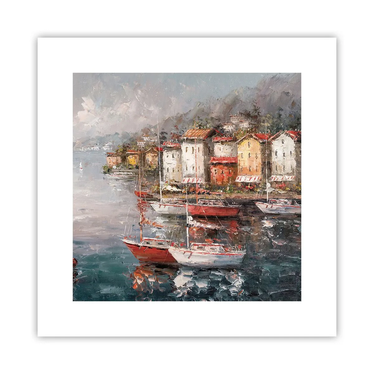 Poster - Molo romantico - 30x30 cm