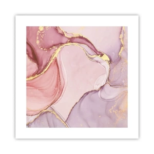 Poster - La carezza dei colori - 40x40 cm