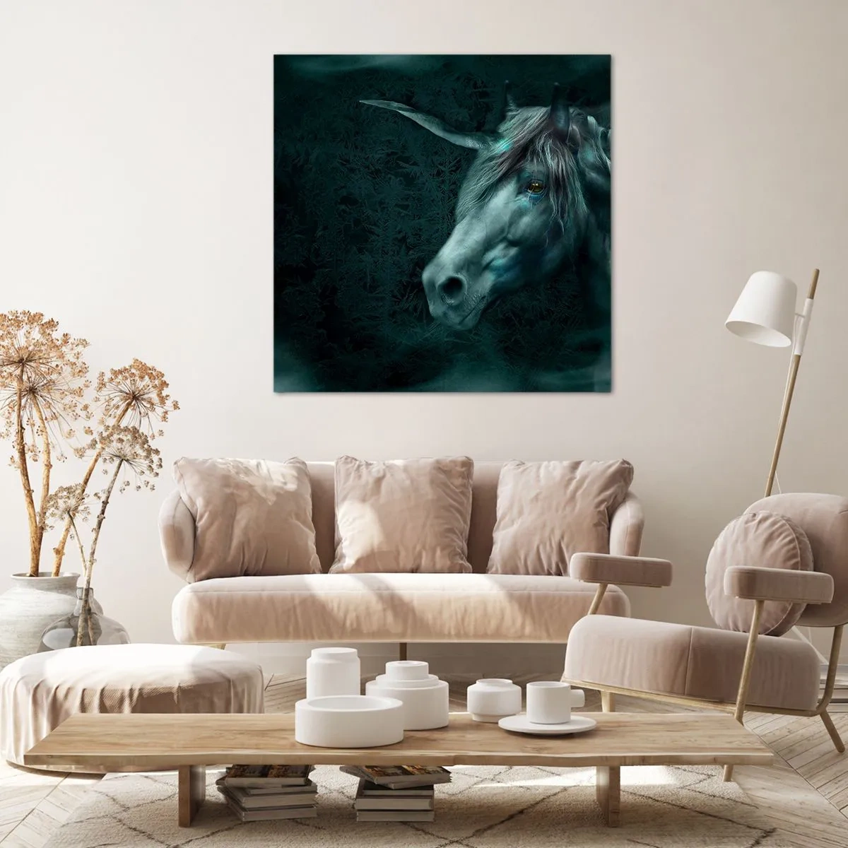 Quadro su tela - Stampe su Tela - Nel bosco incantato - 50x50 cm