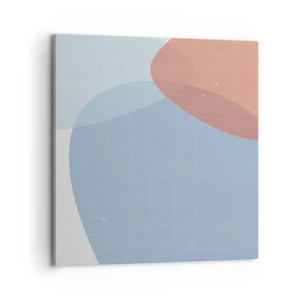 Quadro su tela - Stampe su Tela - Legami pastello - 60x60 cm