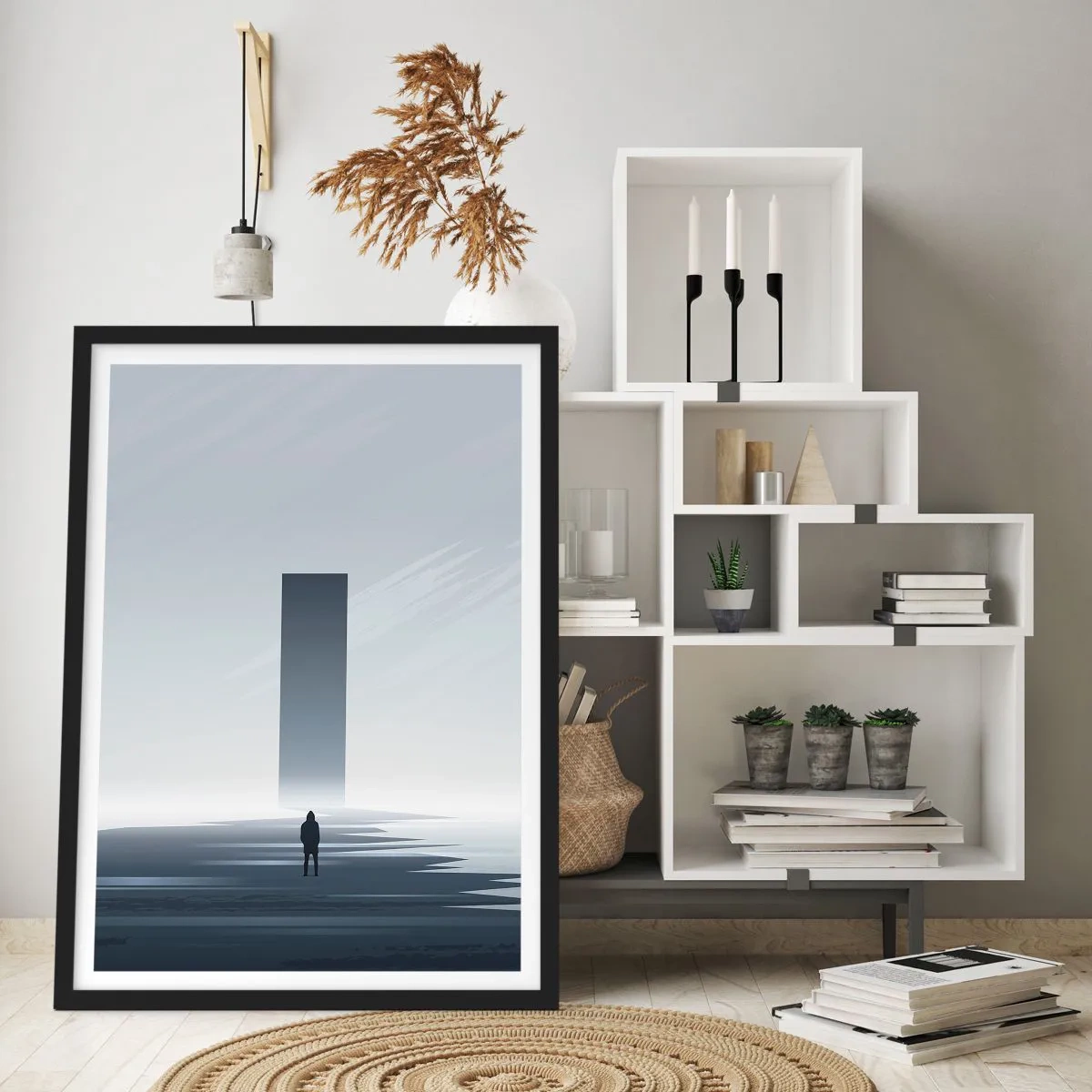 Poster in cornice nera - Opportunità o minaccia? - 40x50 cm