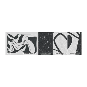 Campione di Fotomurale Adesivo Deluxe Sticker - Gioco astratto nel labirinto - Boho, Minimalismo, Pezzo - 100x30 cm