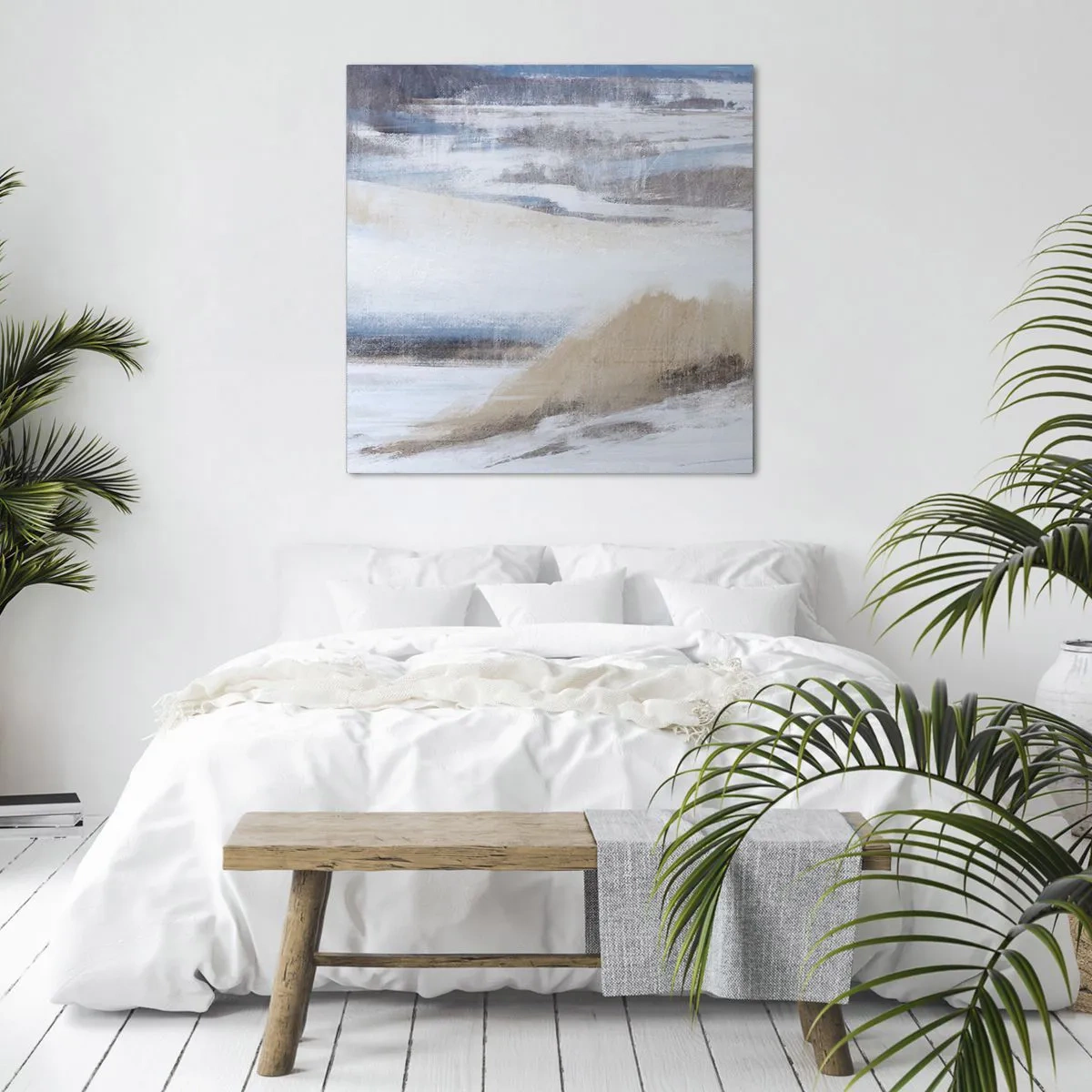 Quadro su tela - Stampe su Tela - Composizione invernale - 70x70 cm