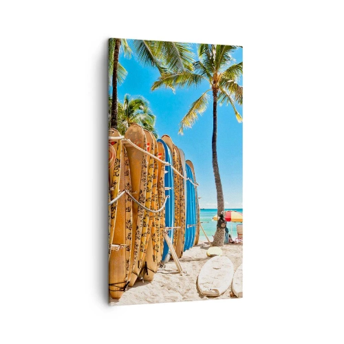 Quadro su tela - Stampe su Tela - Divertimento sotto il sole - 45x80 cm