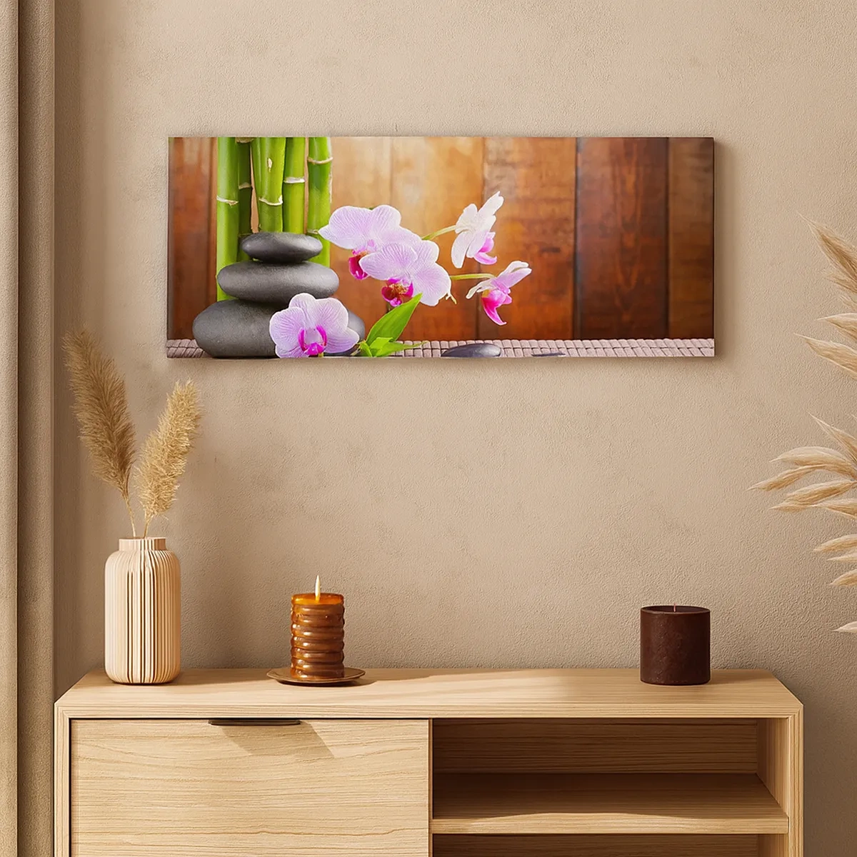 Quadro su tela - Stampe su Tela - Scopri i piaceri dell'oriente - 30x30 cm