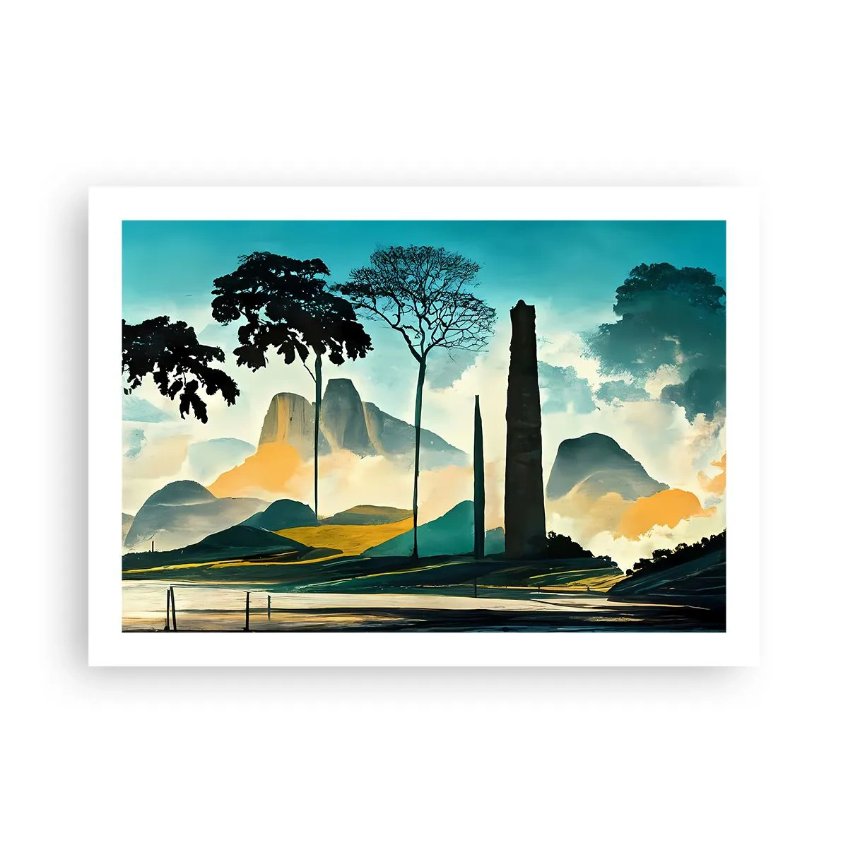 Poster - Sempre più in alto - 70x50 cm