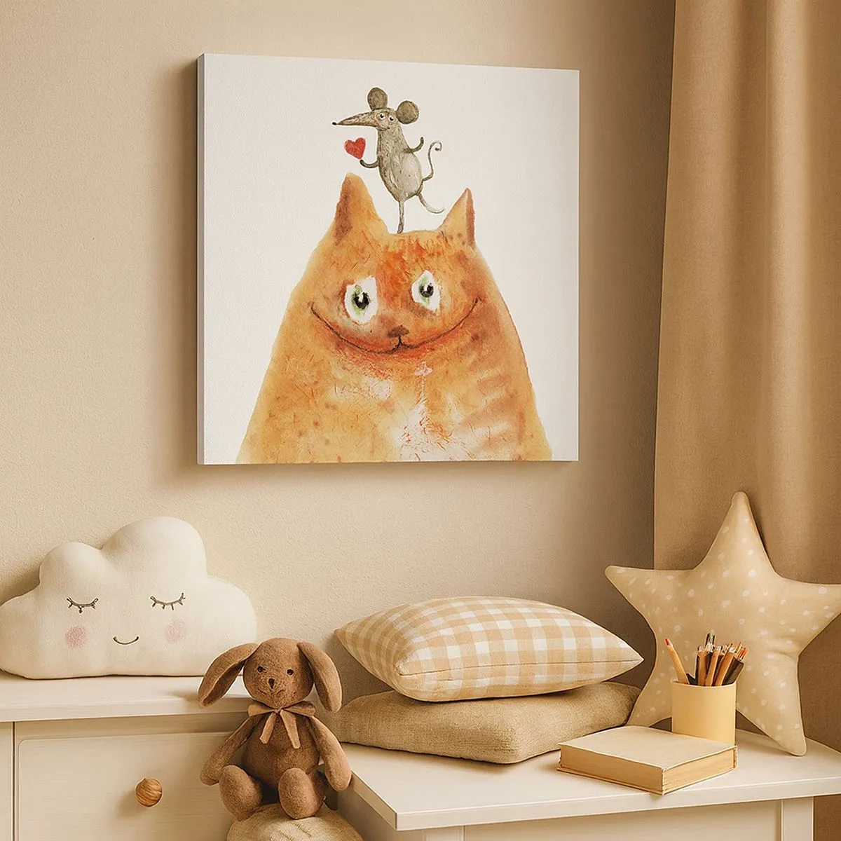 Quadro su tela - Stampe su Tela - I paradossi dell'amore - 30x30 cm