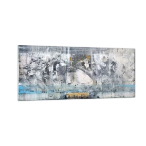 Quadro su vetro - Talvolta è facile, talvolta è difficile - 100x40 cm