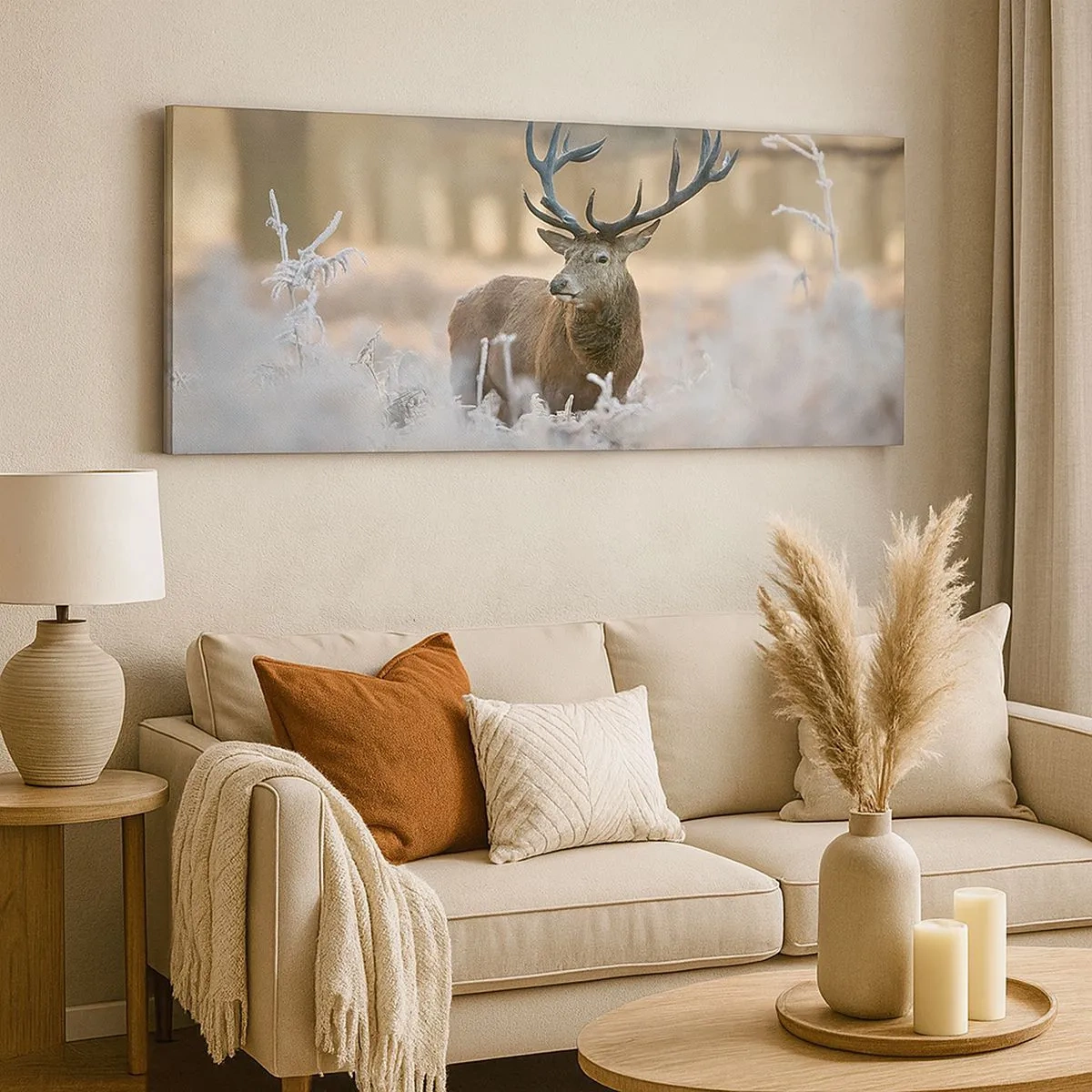 Quadro su tela - Stampe su Tela - Fresco mattino - 100x40 cm