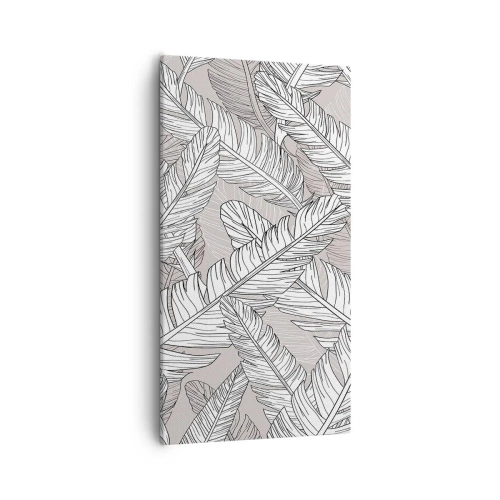 Quadro su tela - Stampe su Tela - Vortice di piume - 55x100 cm