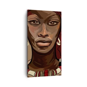 Quadro su tela - Stampe su Tela - Venere di ebano - 45x80 cm