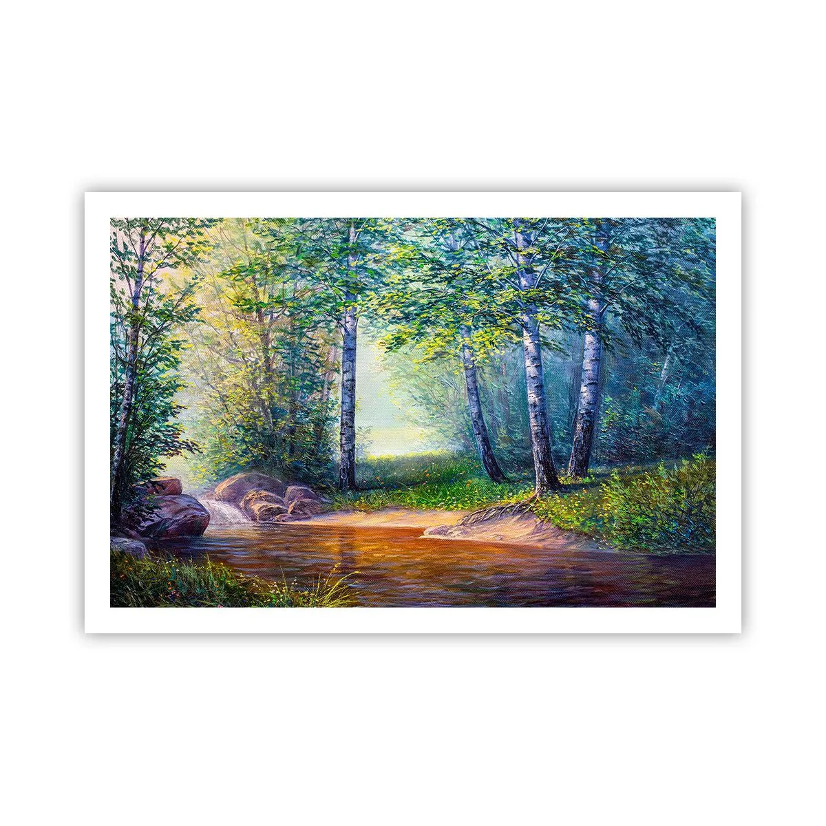 Poster - Scena di beatitudine - 91x61 cm