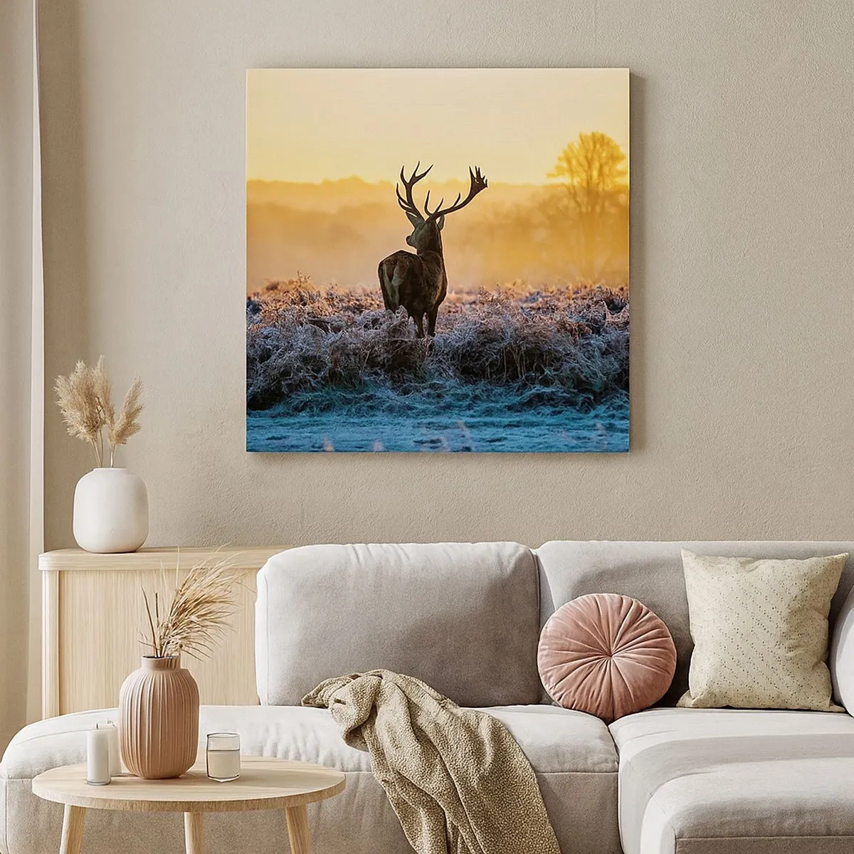 Quadro su tela - Stampe su Tela - Incoronato nelle sue terre - 30x30 cm