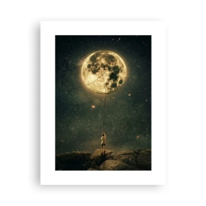Poster - Chi ha rubato la luna - 30x40 cm