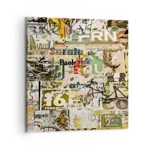 Quadro su tela - Stampe su Tela - Qualcosa sta succedendo… - 50x50 cm