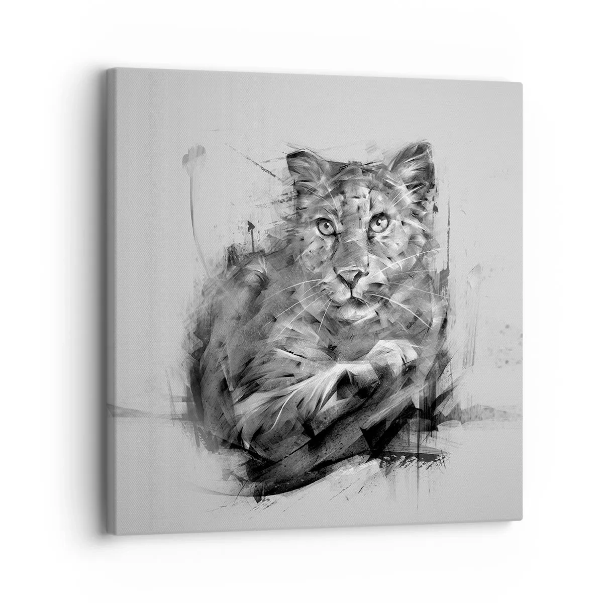 Quadro su tela - Stampe su Tela - Si, ascolto attentamente - 30x30 cm