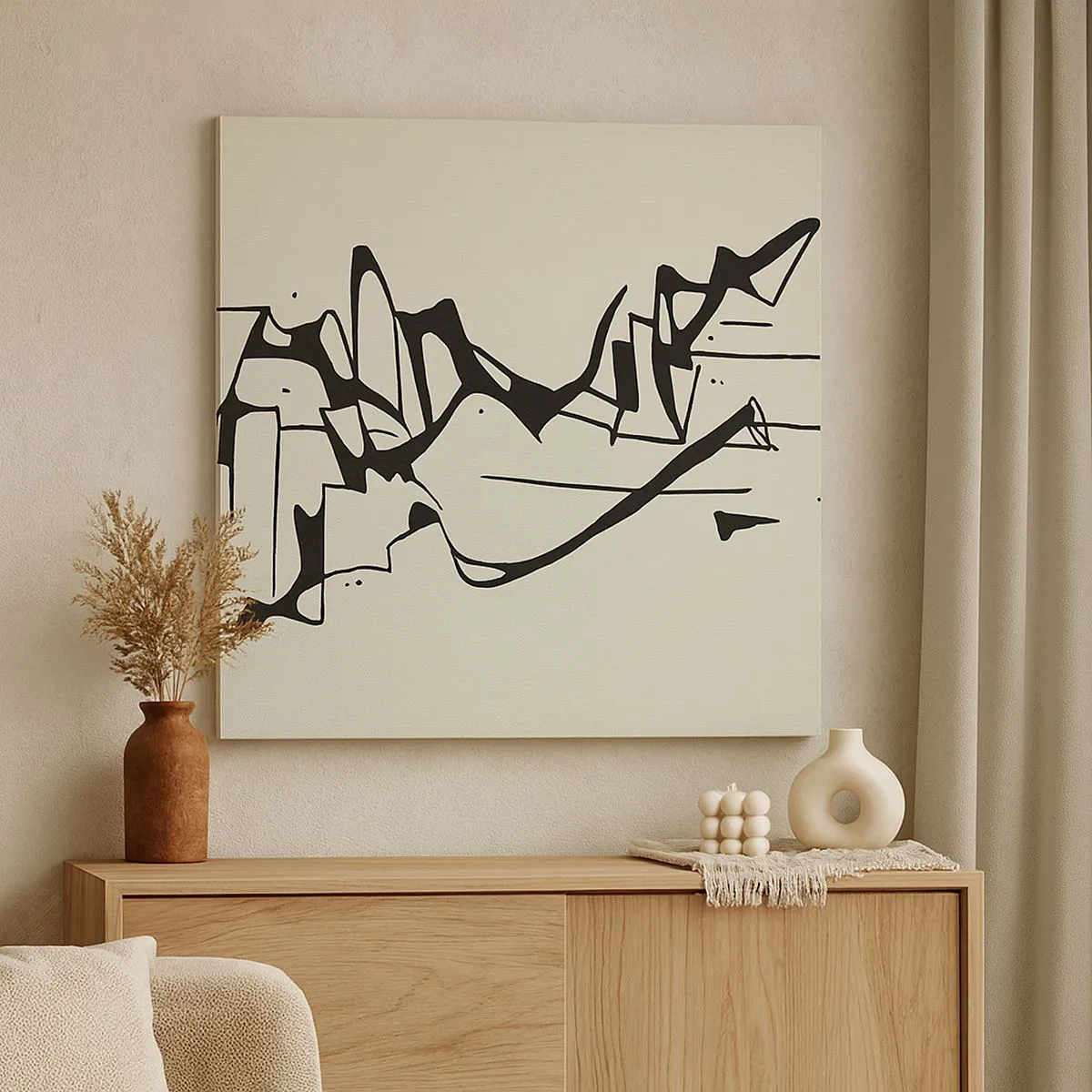 Quadro su tela - Stampe su Tela - Forse è un paesaggio - 30x30 cm