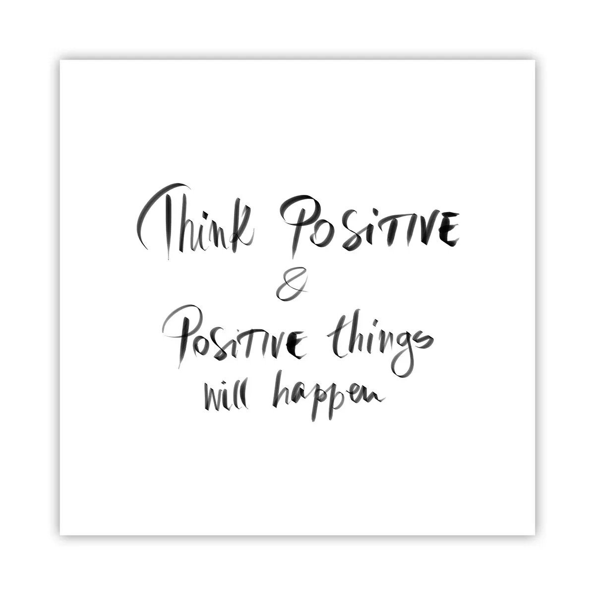 Poster - Come vivere? - 30x30 cm