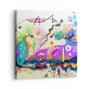 Quadro su tela - Stampe su Tela - Senza parole! - 30x30 cm