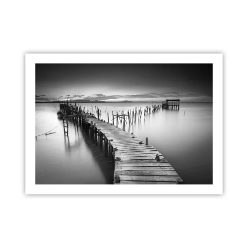 Poster - La pace della riva dimenticata - 70x50 cm