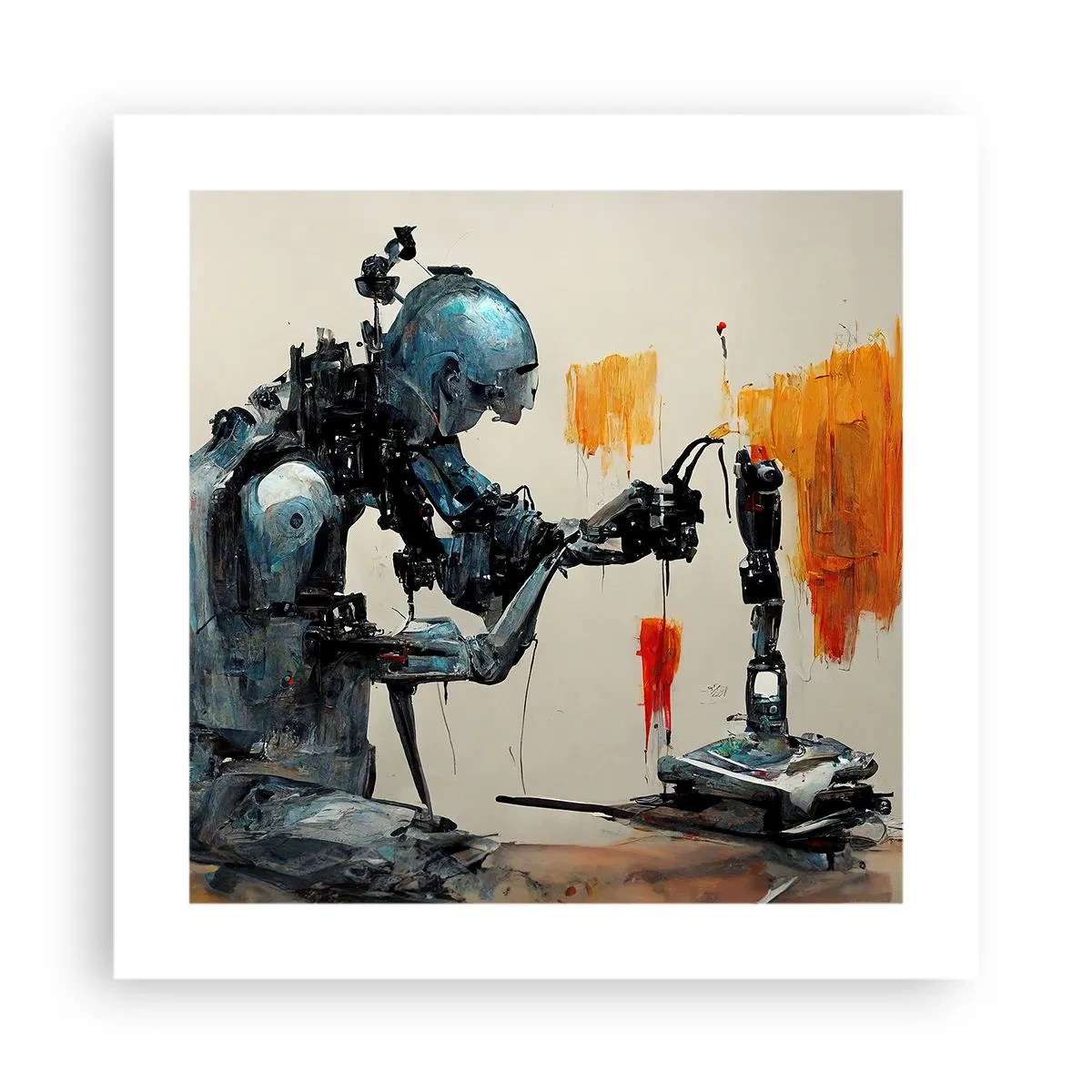 Poster - È già domani... - 40x40 cm