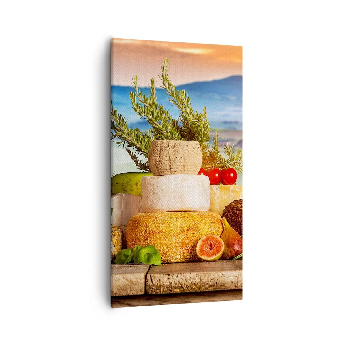 Quadro su tela - Stampe su Tela - La gioia italiana della vita - 55x100 cm