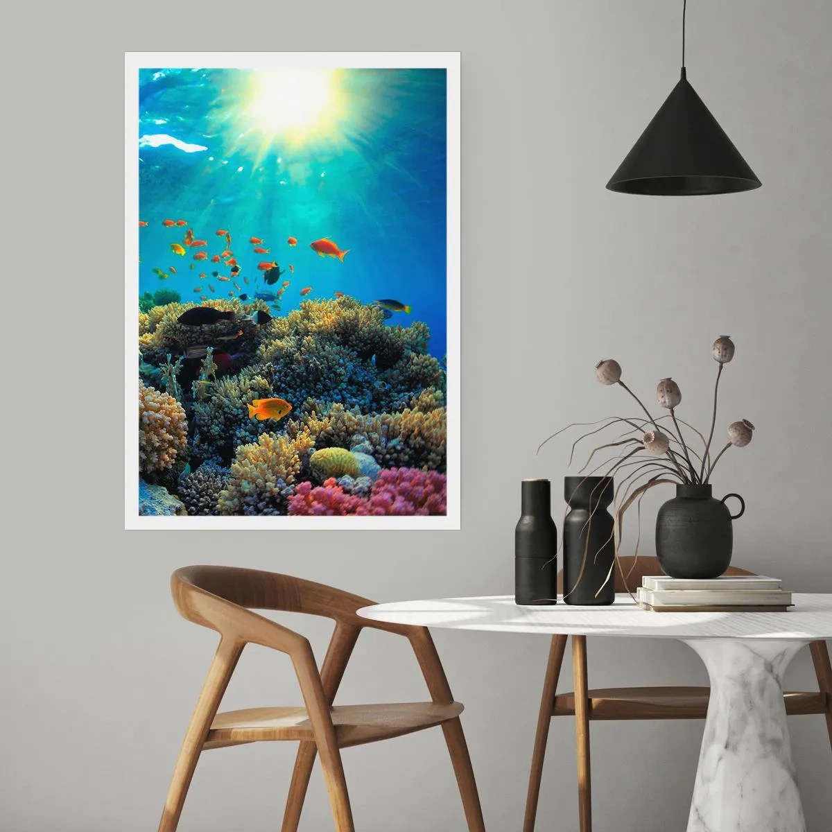 Poster - Tesori sotto al mare - 40x50 cm