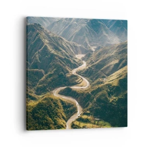 Quadro su tela - Stampe su Tela - Direttamente dal cuore dei monti - 40x40 cm