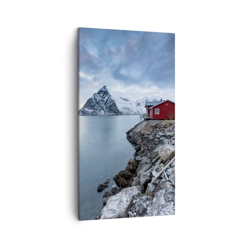 Quadro su tela - Stampe su Tela - Rifugio scandinavo - 45x80 cm