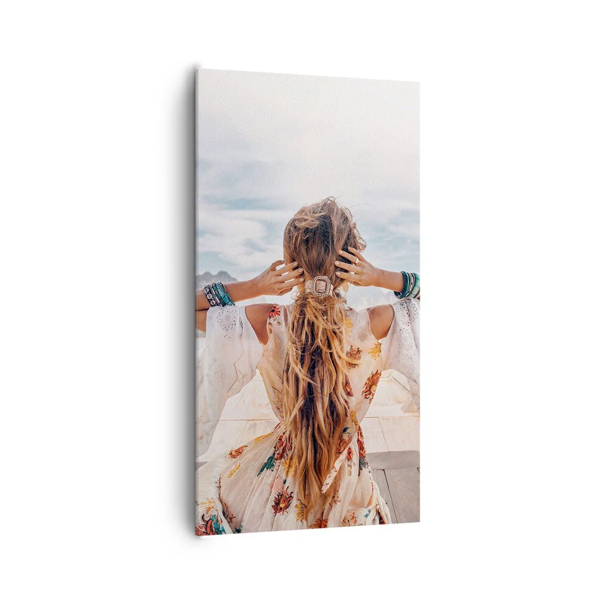 Quadro su tela - Stampe su Tela - In cammino verso la felicità - 65x120 cm