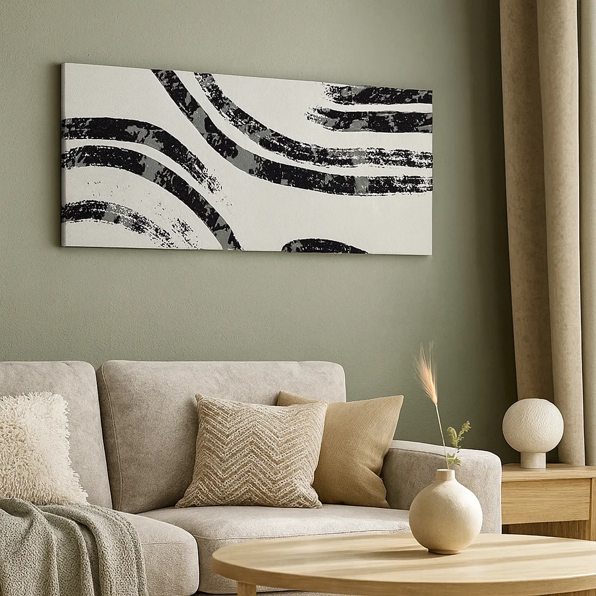 Quadro su tela - Stampe su Tela - Interrotto a metà - 30x30 cm