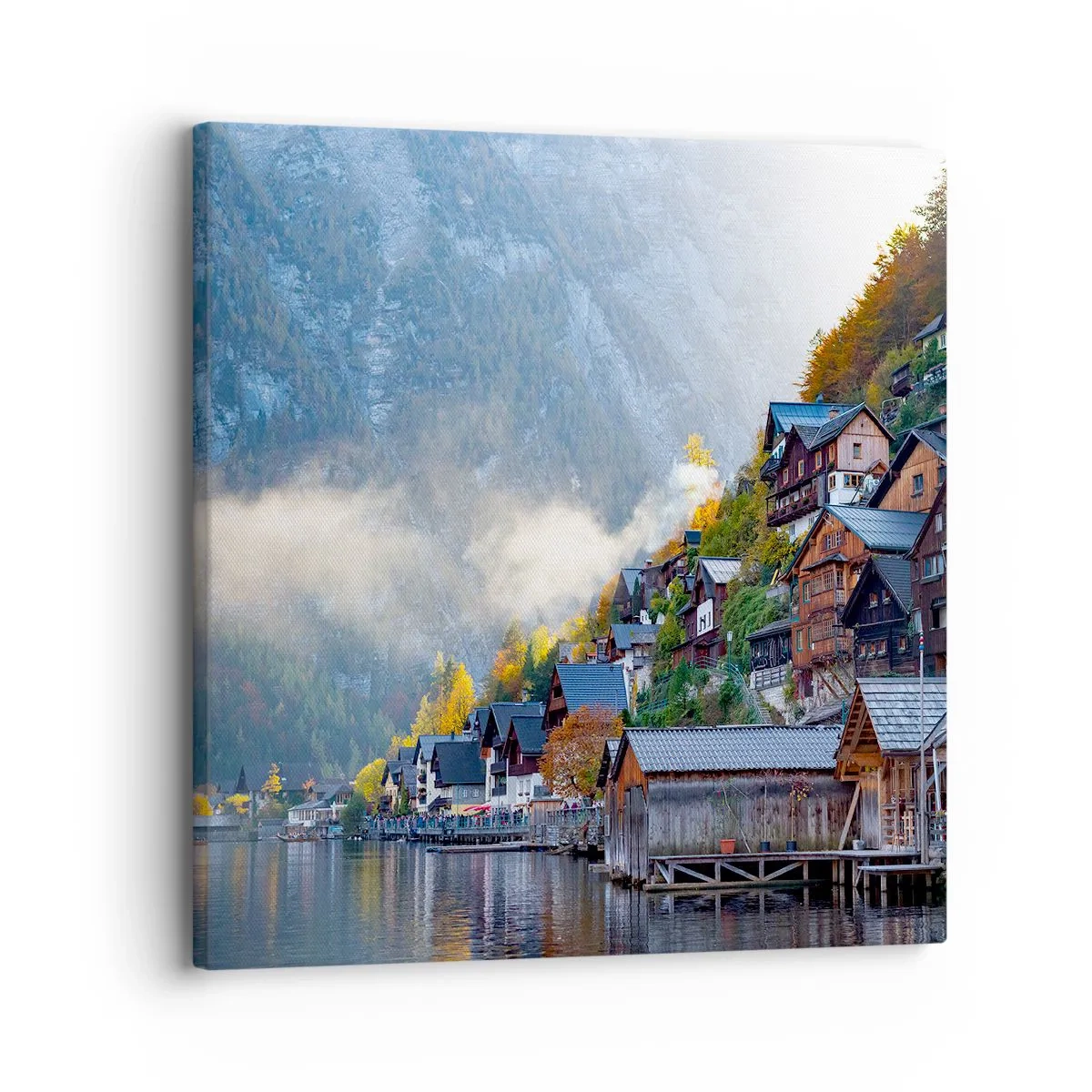 Quadro su tela - Stampe su Tela - Atmosfera alpina - 30x30 cm