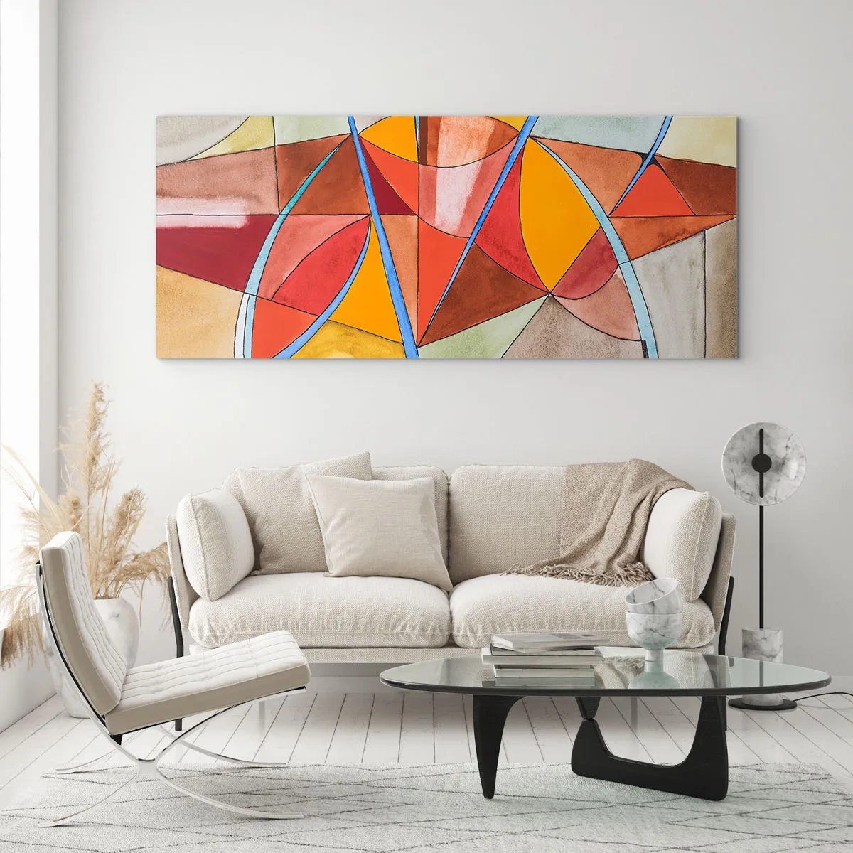 Quadro su vetro - Carosello, carosello dei sogni - 90x30 cm