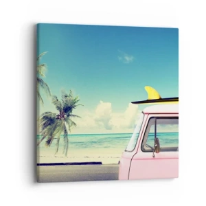 Quadro su tela - Stampe su Tela - Tempo di vacanze - 40x40 cm