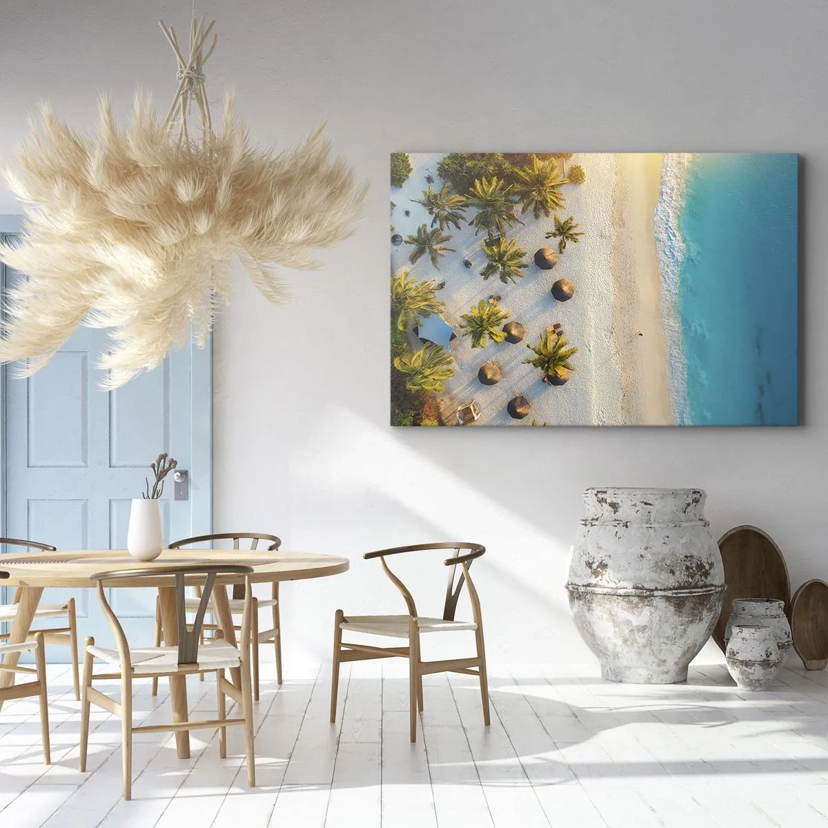 Quadro su tela - Stampe su Tela - Benvenuti in paradiso - 70x50 cm