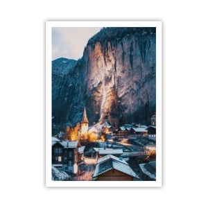 Poster - Lo spirito luminoso dell'inverno - 70x100 cm