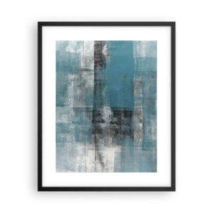 Poster in cornice nera - Acqua e aria - 40x50 cm